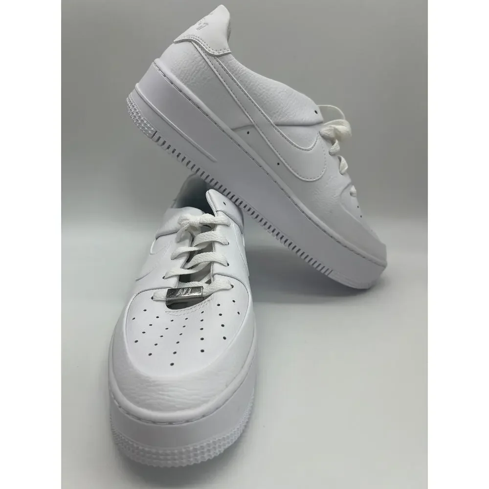 Nike Air Force 1 AF1 Sage Low Women's Shoes AR5339 100 White Size 11 - Picture 5 of 16
